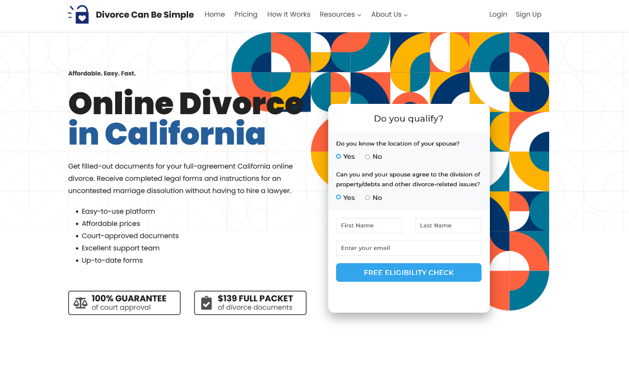 California Online Divorce: Simple and Affordable | DivorceCanBeSimple