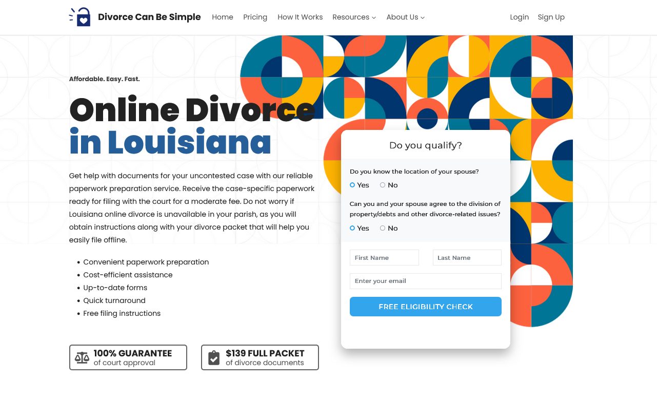 Louisiana Online Divorce: Fast & Simple | DivorceCanBeSimple louisiana-online-divorce-fast-simple-divorcecanbesimple