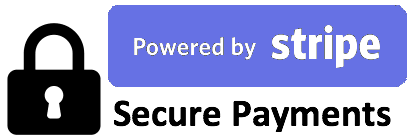 Secure payment processing by Stripe